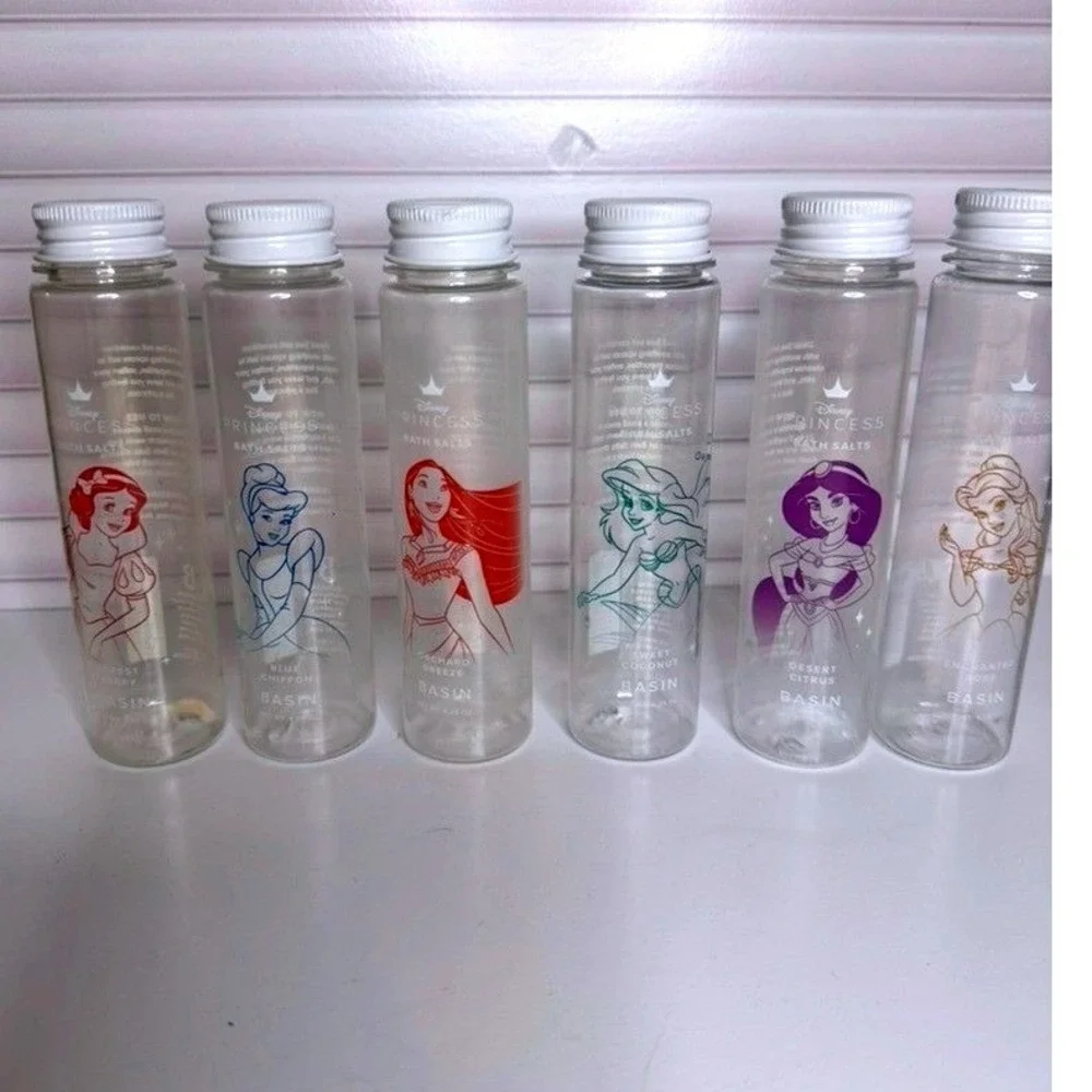 Basin Disney Princess Tubes Ariel Belle Jasmine Cinderella Aurora Snow White